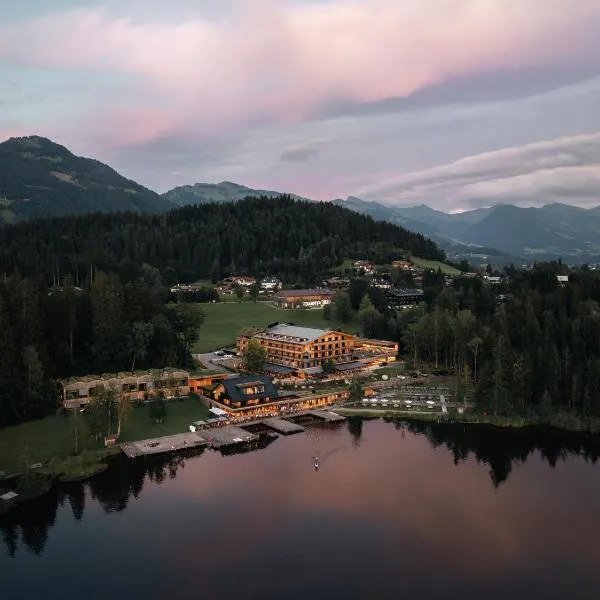 Alpenhotel Kitzbühel am Schwarzsee - 4 Sterne Superior，位于基茨比厄尔的酒店