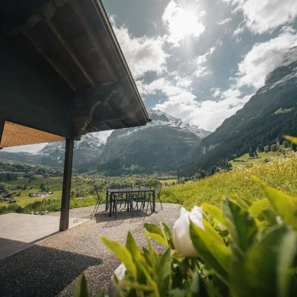 EIGERMAGIC Chalet Wartstein，位于格林德尔瓦尔德的酒店