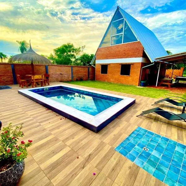 Cabaña Premium Ñakurutu de La Mala Junta，位于Atyrá的酒店