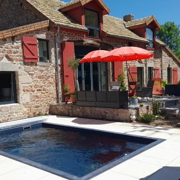 La Popinette Chambre d'hôte，位于Saint-Bonnet-de-Joux的酒店