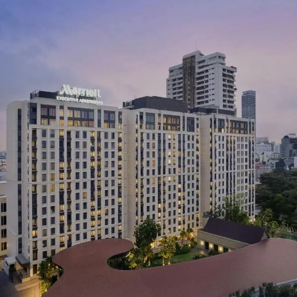 Marriott Executive Apartments, Bangkok Townhall Sukhumvit，位于曼谷的酒店