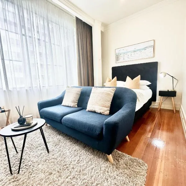 Comfort Studio Getaway with Pool and Gym，位于奥克兰的酒店