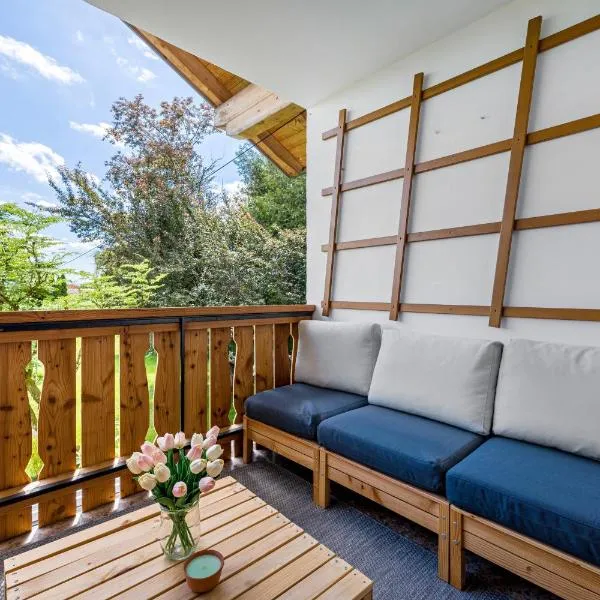 Ferienwohnung mit Bergblick，位于Edling的酒店