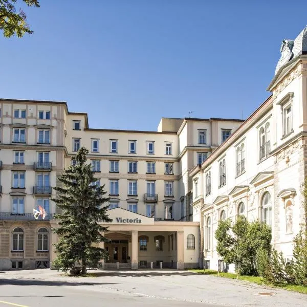Hotel Reine Victoria，位于圣莫里茨的酒店