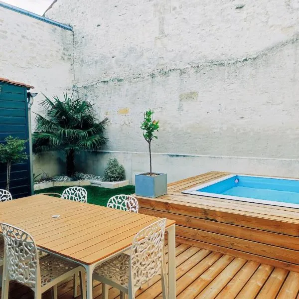 Maison de ville au calme，位于科涅克的酒店