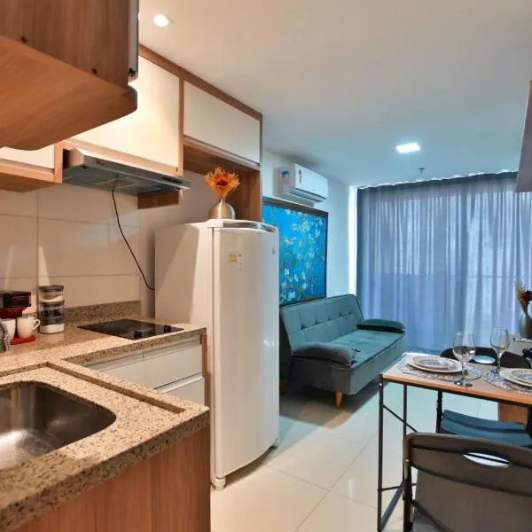 Apt de Luxo V no Shopping Df Plaza - Águas Claras，位于巴西利亚的酒店