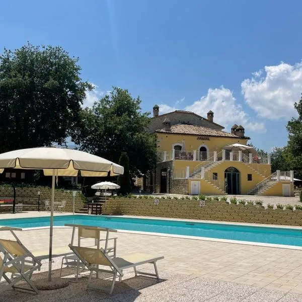 La quercia B&B，位于Abbateggio的酒店