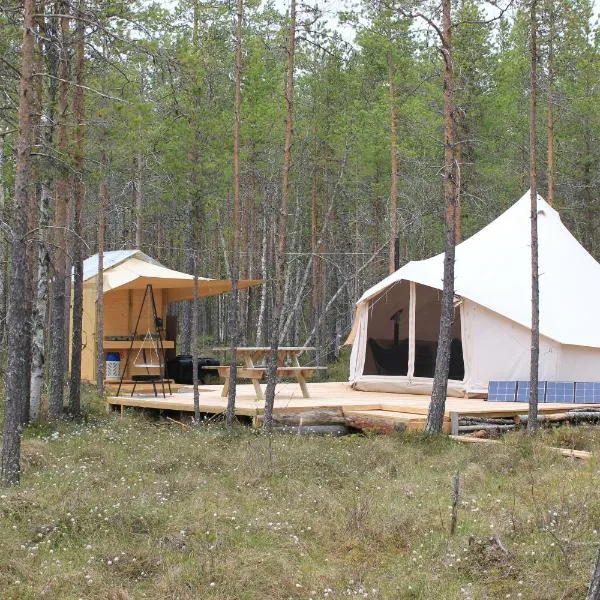 Västerled Glamp，位于Åsele的酒店