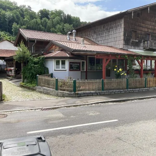 Ferienwohnung Schreiner Innblick，位于Wernstein am Inn的酒店