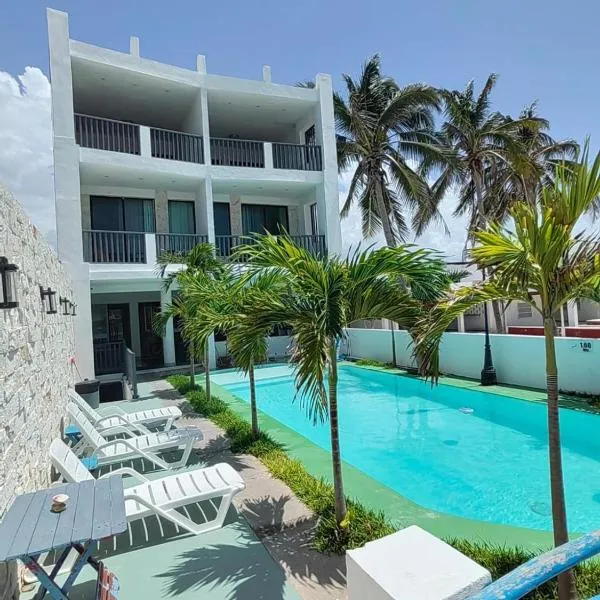 Playa Arena，位于普罗格雷索的酒店