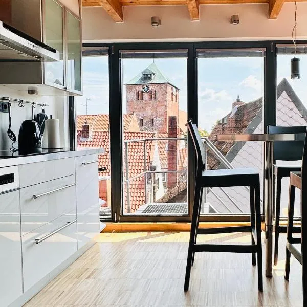 Das Stader Penthouse mit Dachterrassen，位于施塔德的酒店