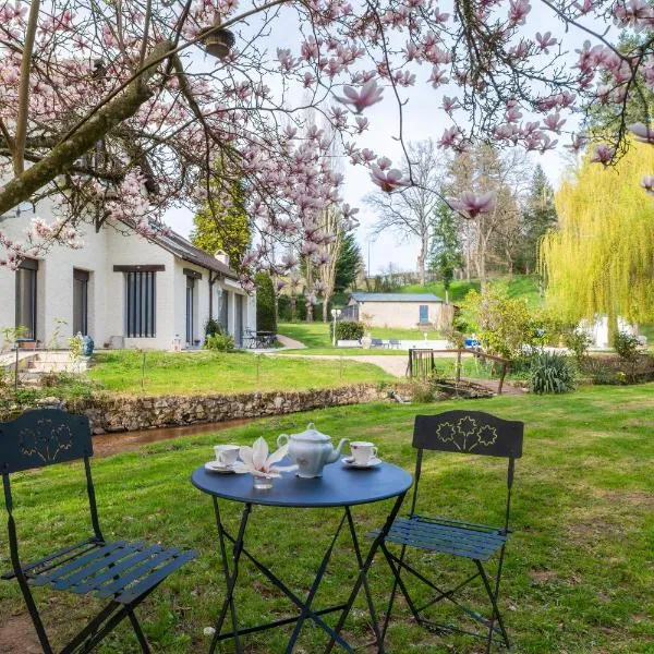Le moulin de la Vernoelle，位于Prémilhat的酒店