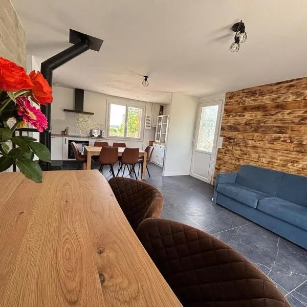 Nature & jacuzzi, 1 hr 45 min from Paris，位于卢瓦尔河畔科讷库尔的酒店
