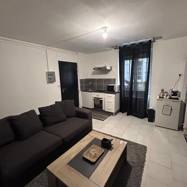 Appartement rez-de-chaussée, centre-ville，位于Briatexte的酒店