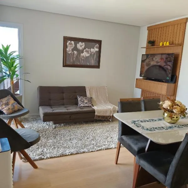 Apartamento de temporada em Gramado com linda vista，位于格拉玛多的酒店