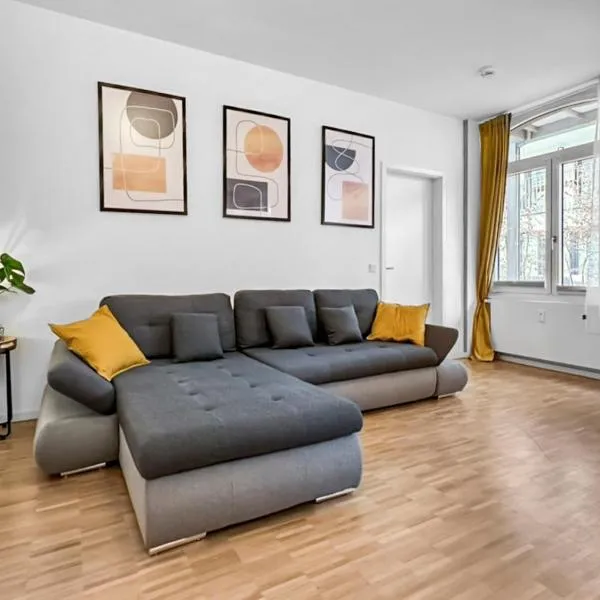 6Pers Apartment nahe Frankfurt, Messe, Airport, kostenlosem Parkplatz，位于奥芬巴赫的酒店