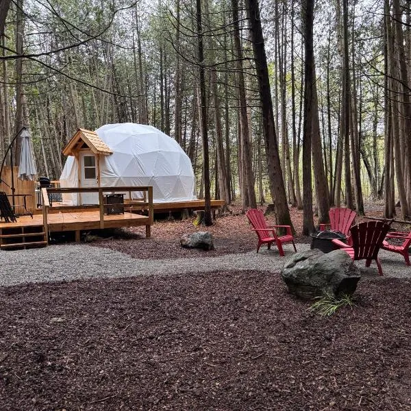 The Bonne Chere at New Frontiers Retreat，位于Eganville的酒店