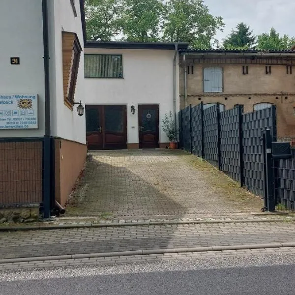 Ferienhaus - Wohnung- Havelblick，位于Phöben的酒店