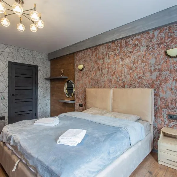 one bedroom apart with condition，位于基希讷乌的酒店