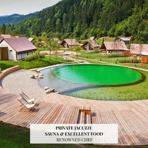 Herbal Glamping Resort Ljubno，位于Ljubno的酒店