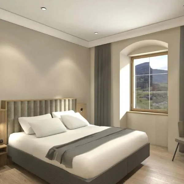 Gasthof Hotel Post，位于齐勒谷地施特拉斯的酒店