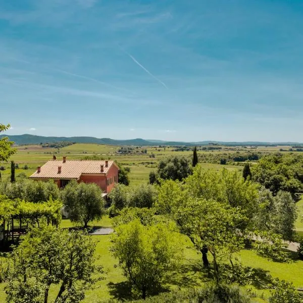 Agriturismo Bio Podere Doganelle，位于Giuncarico的酒店