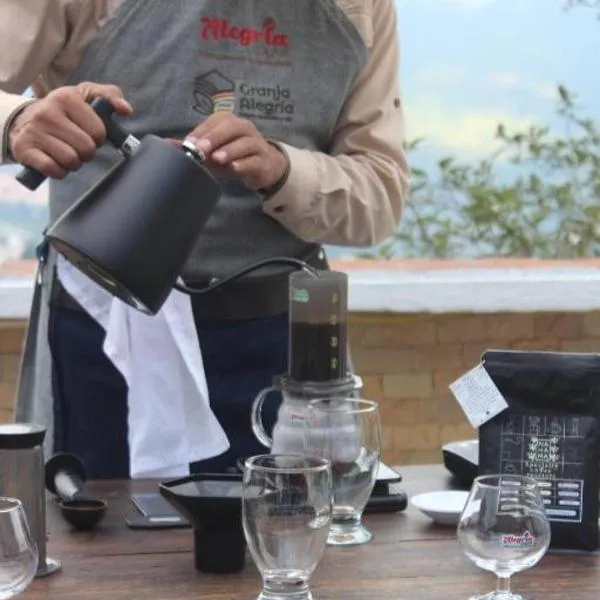 Granja Cafetalera Alegría，位于Mérida的酒店