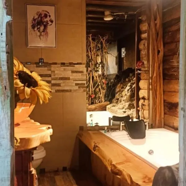 Cabaña en la Calera Cerezos，位于拉卡莱拉的酒店