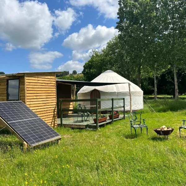 Hinton land glampsite，位于Peterchurch的酒店
