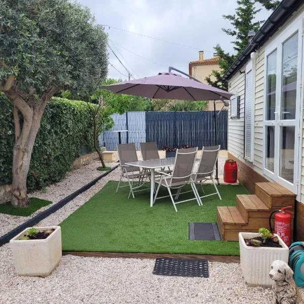 Mobil home de Patricia et Franck à Sigean，位于西让的酒店