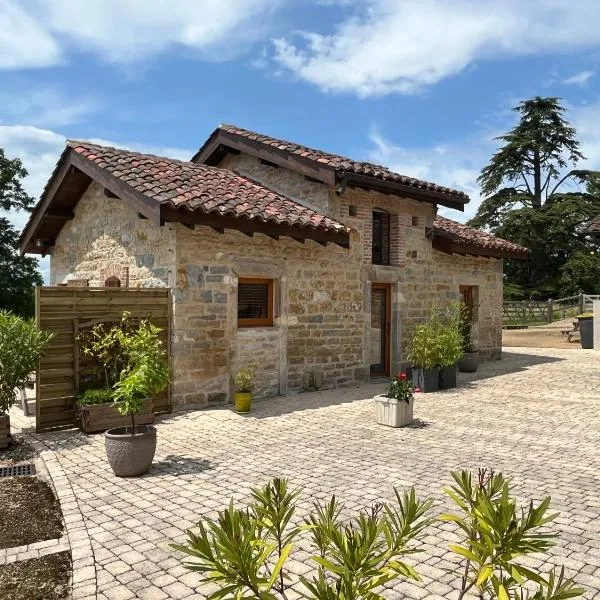 La ferme des Soudanières，位于Ceyzériat的酒店