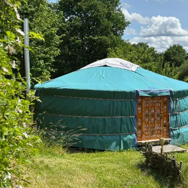 Jurta pod Blaníkem，位于Chotýšany的酒店