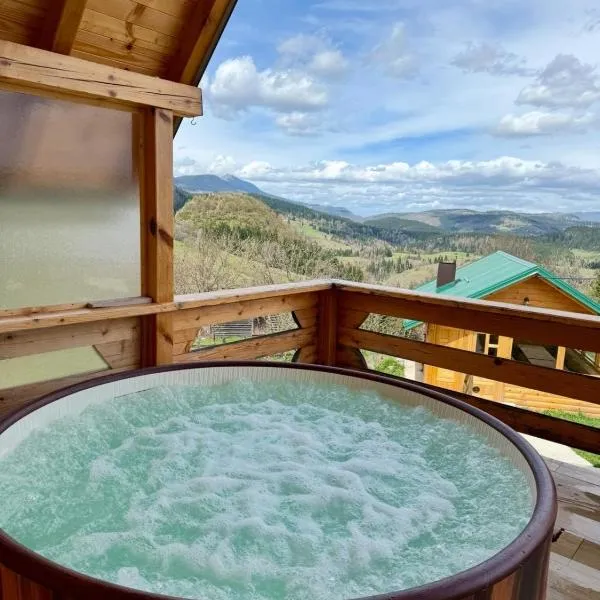 Sunset Lux Cottage Ravna Planina Pale - Jahorina，位于帕莱的酒店