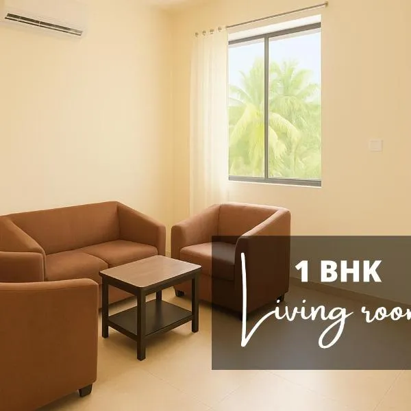 XZ Apartment & Villas in GOA，位于Nagoa-Bardez的酒店