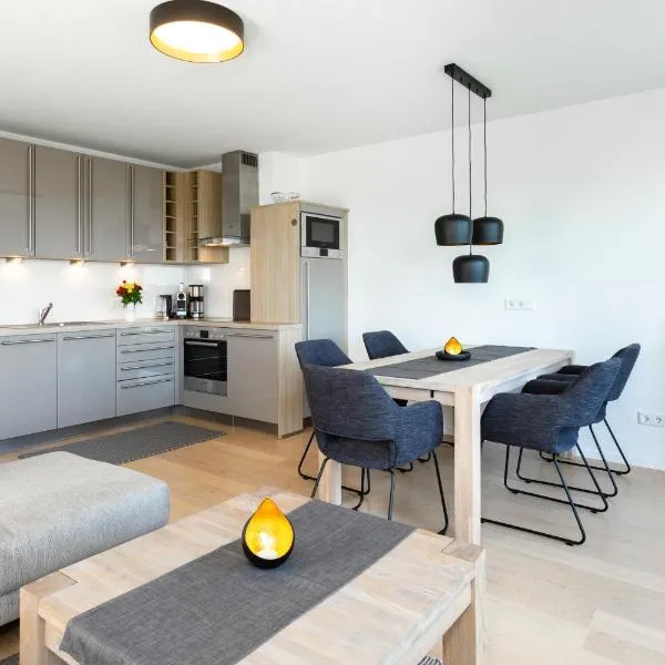 Deichperle mit bemberg airSPACE Sauna，位于于斯德的酒店