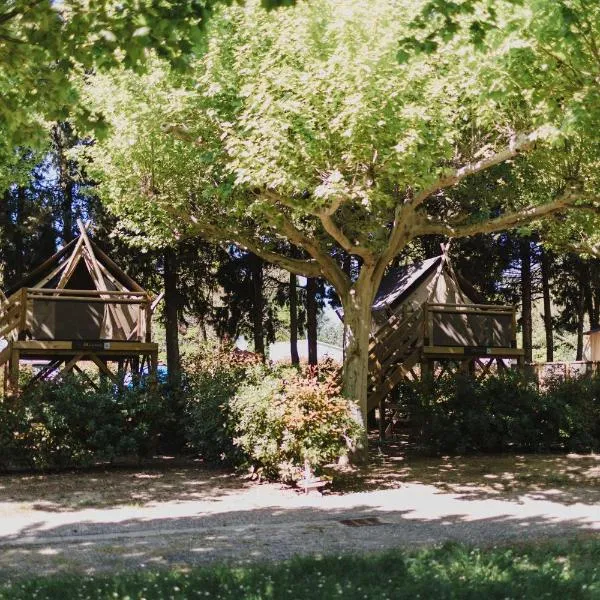 Camping Porte des Alpilles by M.A DESTINATION GLAMPING，位于Saint-Étienne-du-Grès的酒店