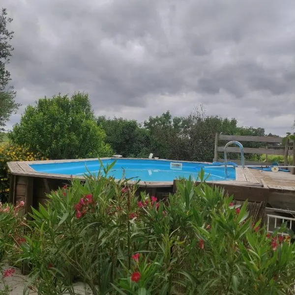 maison à la campagne，位于Sauveterre-de-Guyenne的酒店