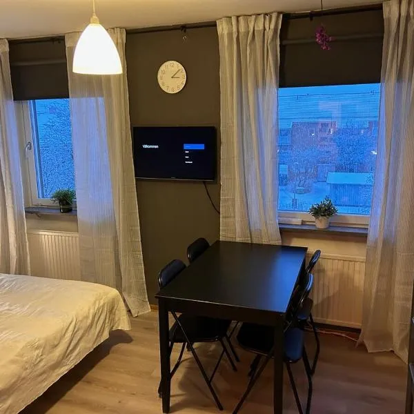 Central apartment close to city, campus, hospital，位于于默奥的酒店