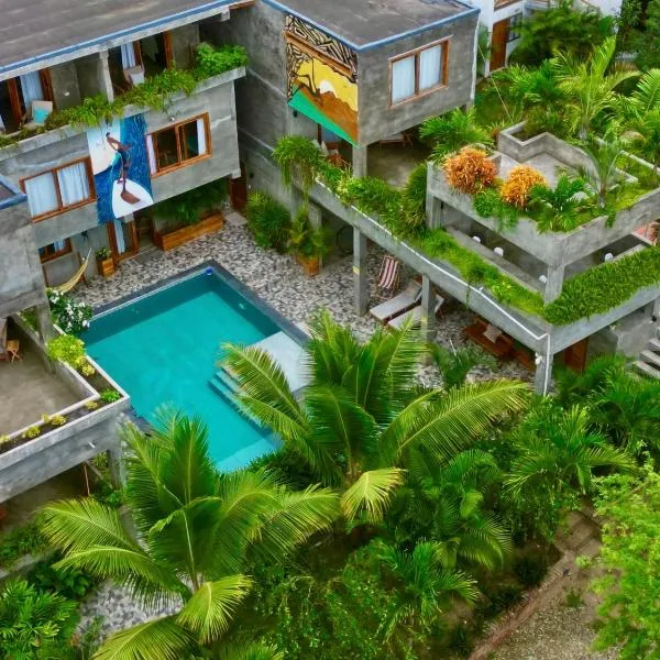 Hermanos Perdidos Surf，位于Las Tunas的酒店