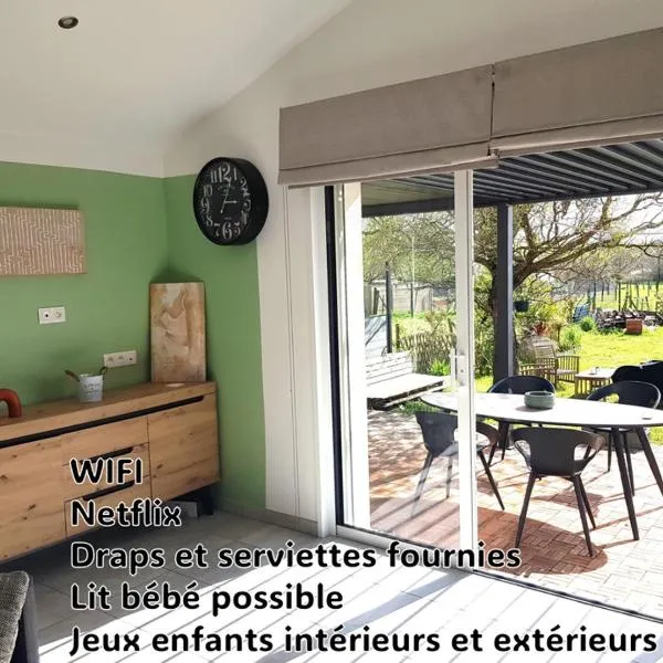 Gîtes L'Infinity - 4 Chambres，位于Châteauthébaud的酒店