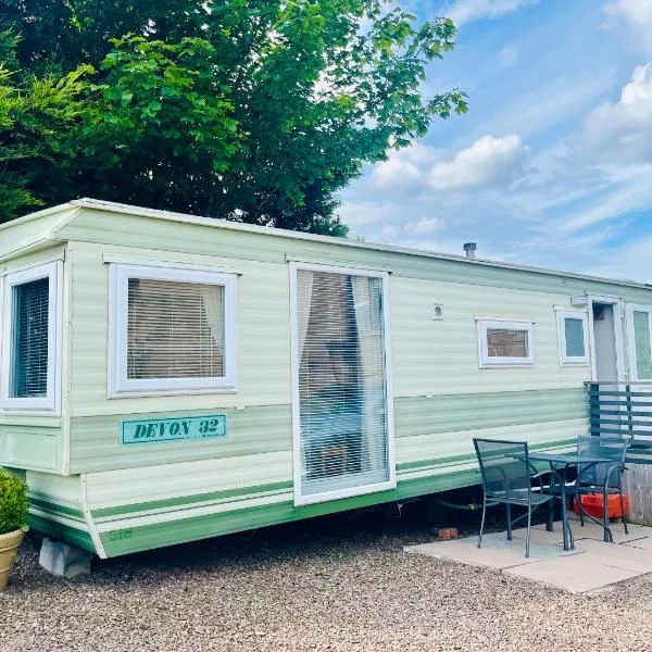Station House Caravan，位于Innerwick的酒店