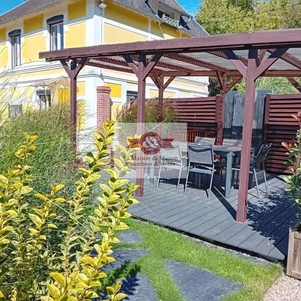 La Maison de Manon Calvados Chambres D'hôtes，位于Bonnebosq的酒店