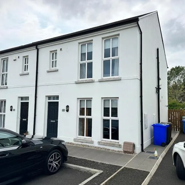 Modern 3-bed house in Coleraine，位于科尔雷恩的酒店