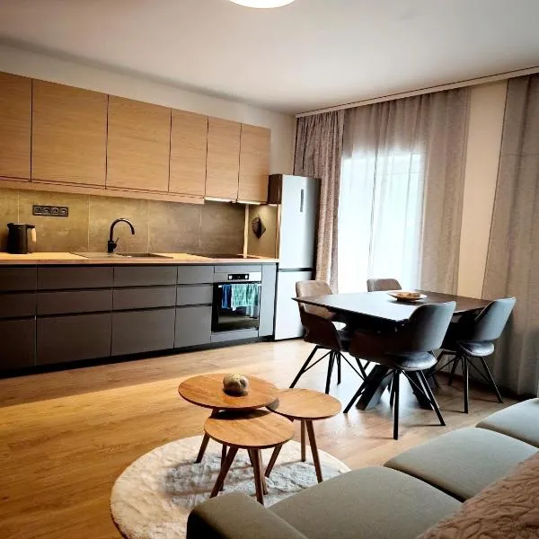 Apartmán 4, Pstruží, Krušné hory，位于Merklín的酒店