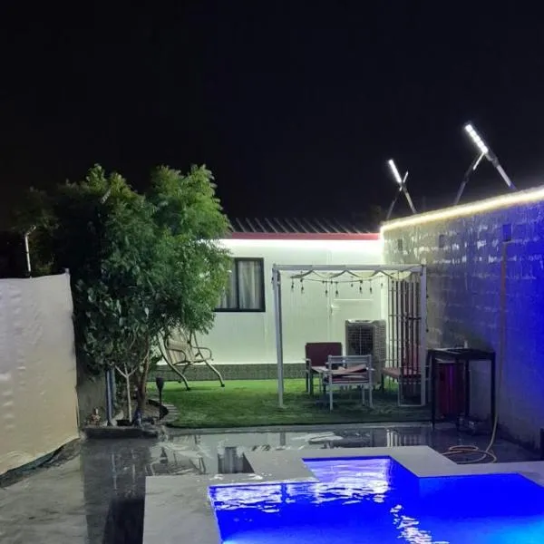 Privet Pool Chalet with Breakfast شاليه مع مسبح خاص و إفطار，位于八田的酒店