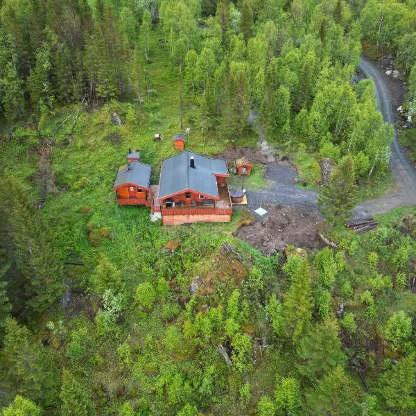 Maxi Cabin with Sauna and Jacuzzi，位于Kovan的酒店