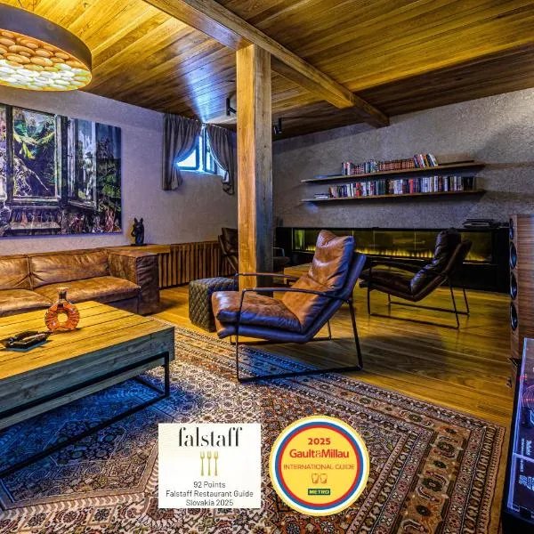 Boutique hotel & spa DOMA u nás - entry AquaCity free，位于波普拉德的酒店