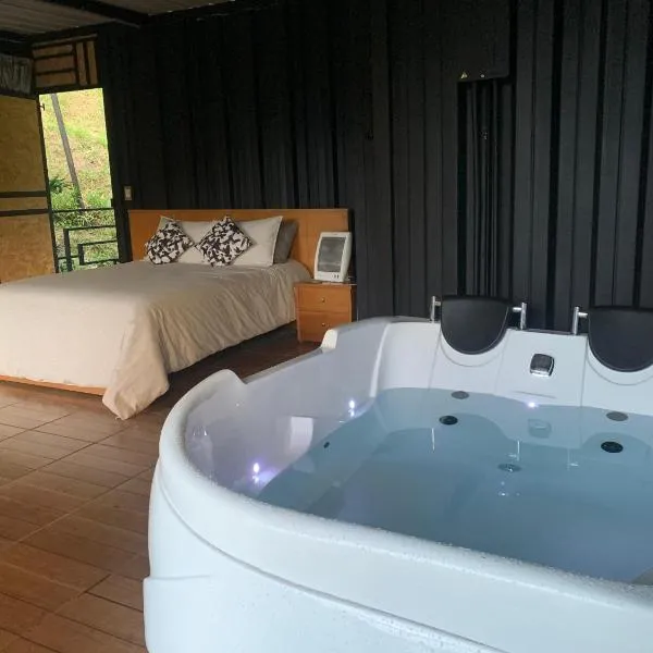Cabañas Ecologe BLESS，位于Chiquinquirá的酒店
