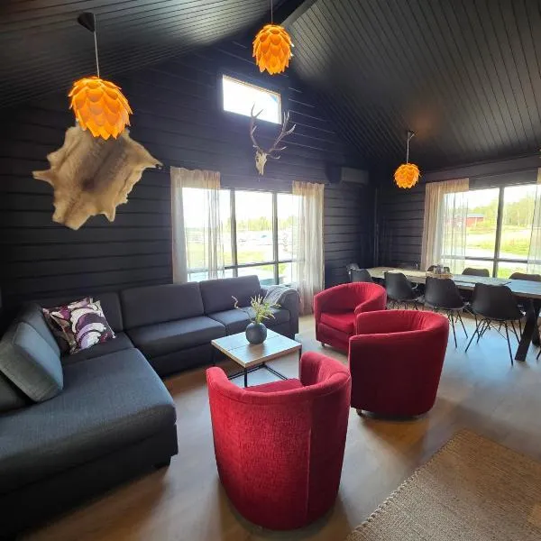 Pappilan Kartano sauna lodge，位于Simo的酒店