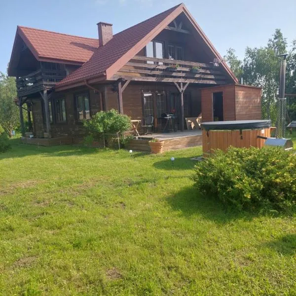 Dom mieszkalny wraz ze SPA w cenie wynajmu，位于Kopijki的酒店